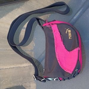 Puma distressed sporty crossbody bag